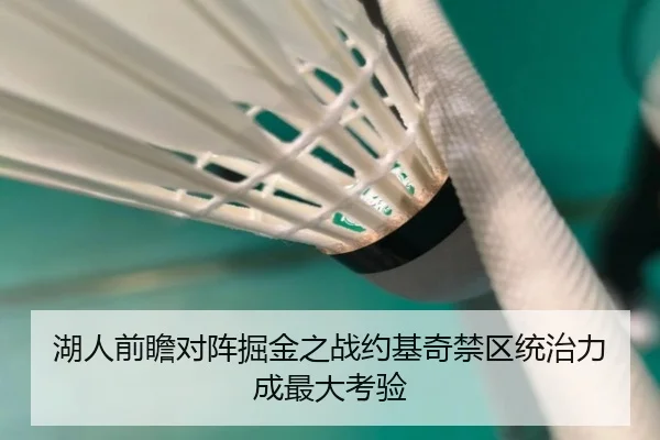 湖人前瞻对阵掘金之战约基奇禁区统治力成最大考验